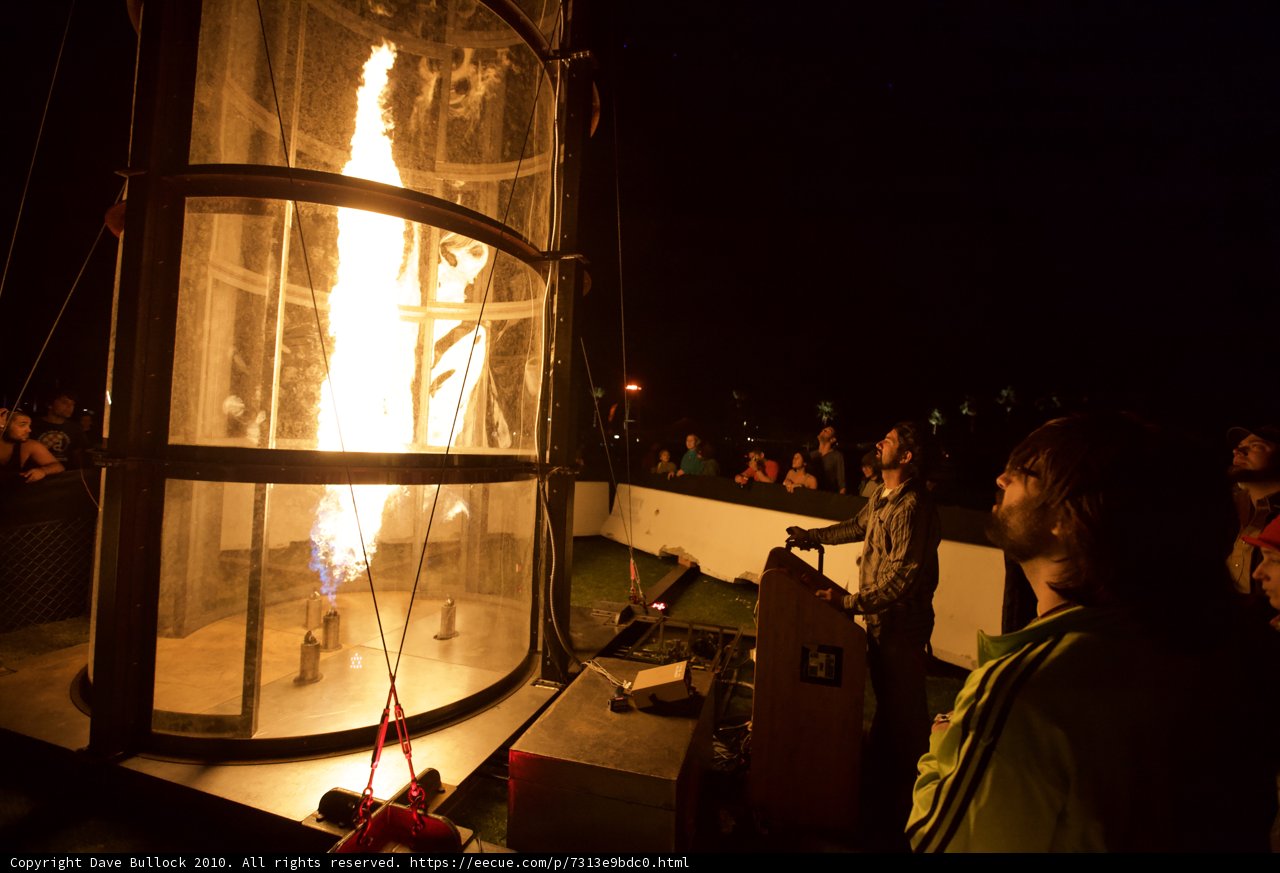 Bonfire at Coachella