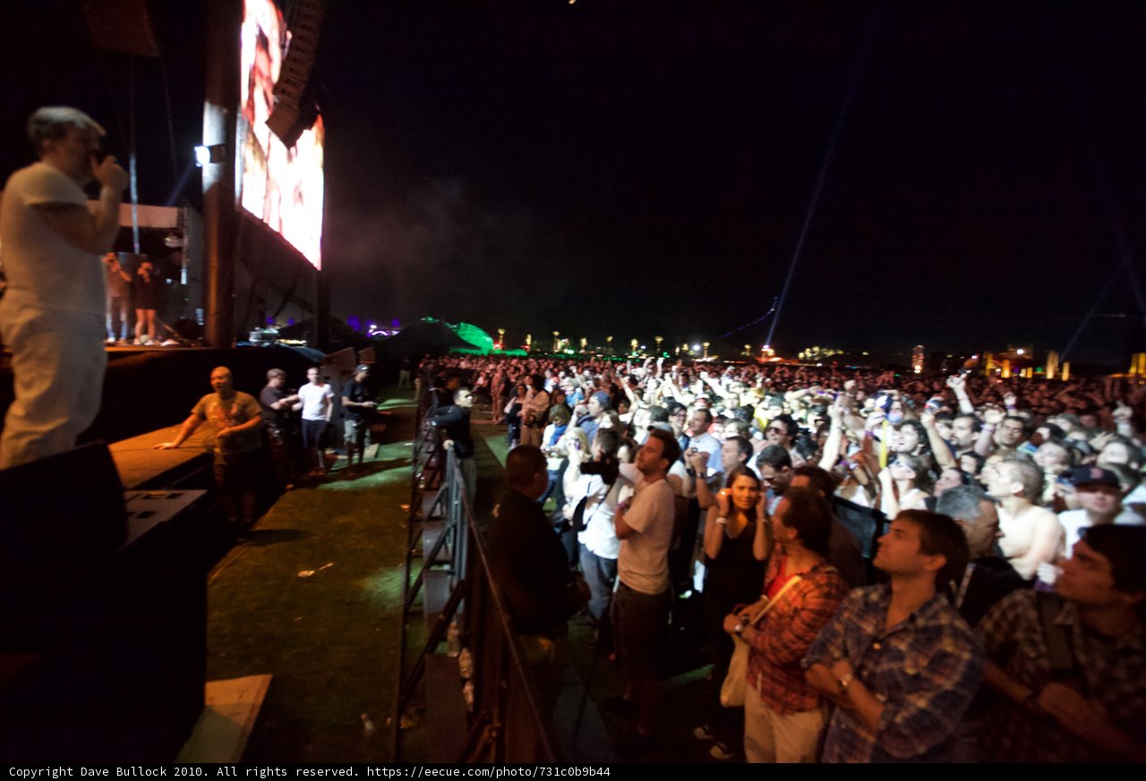 Night Sky Concert Crowd