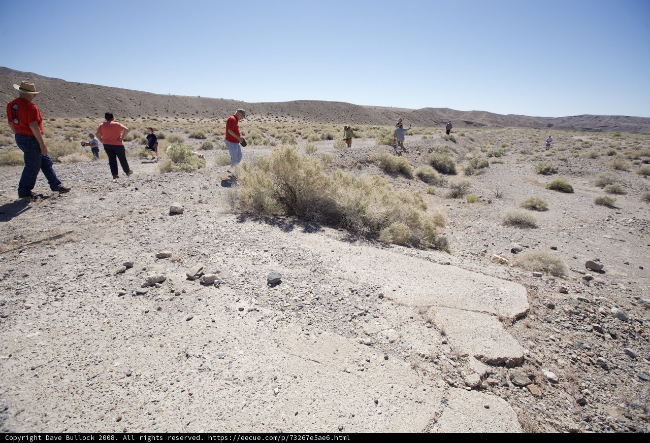 Desert trekking