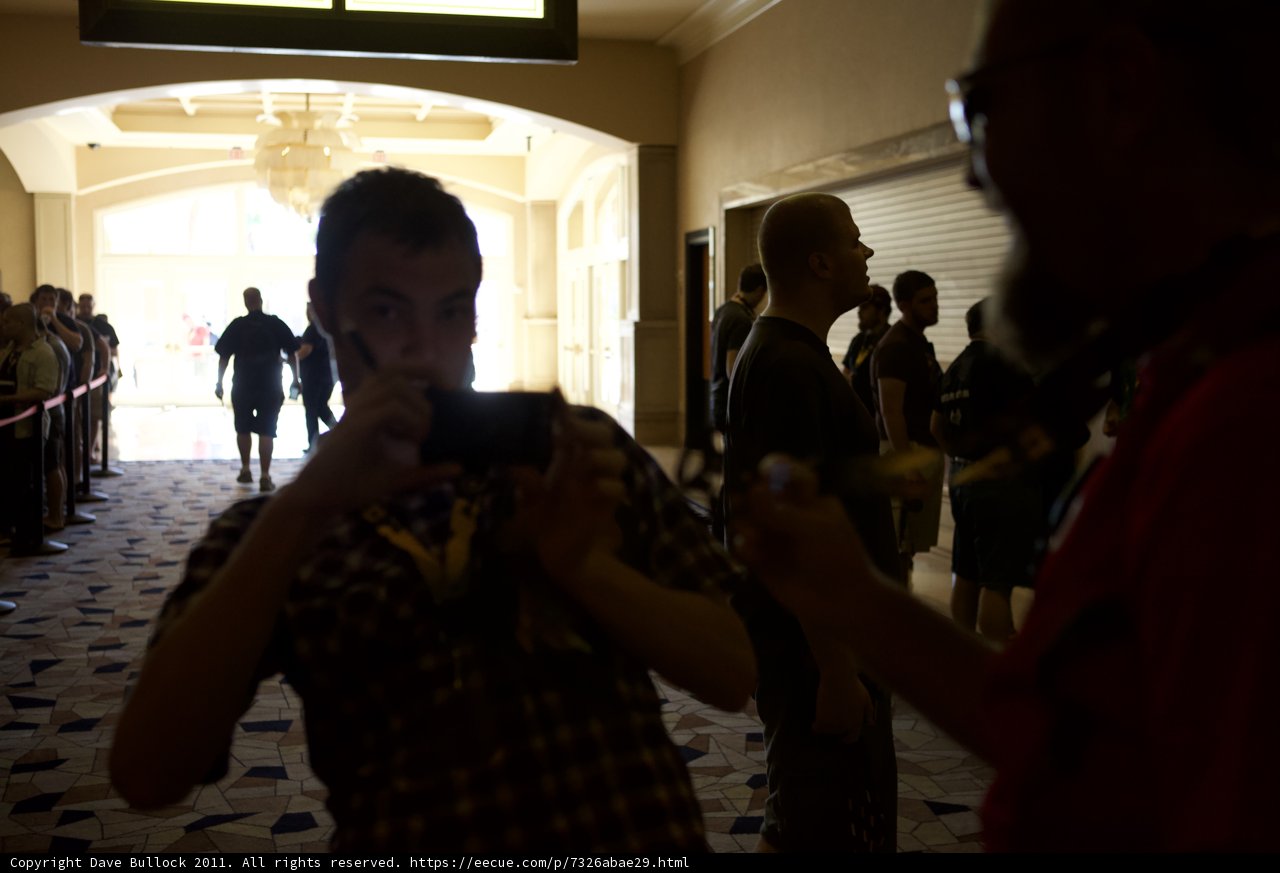 Selfie in the Hallway