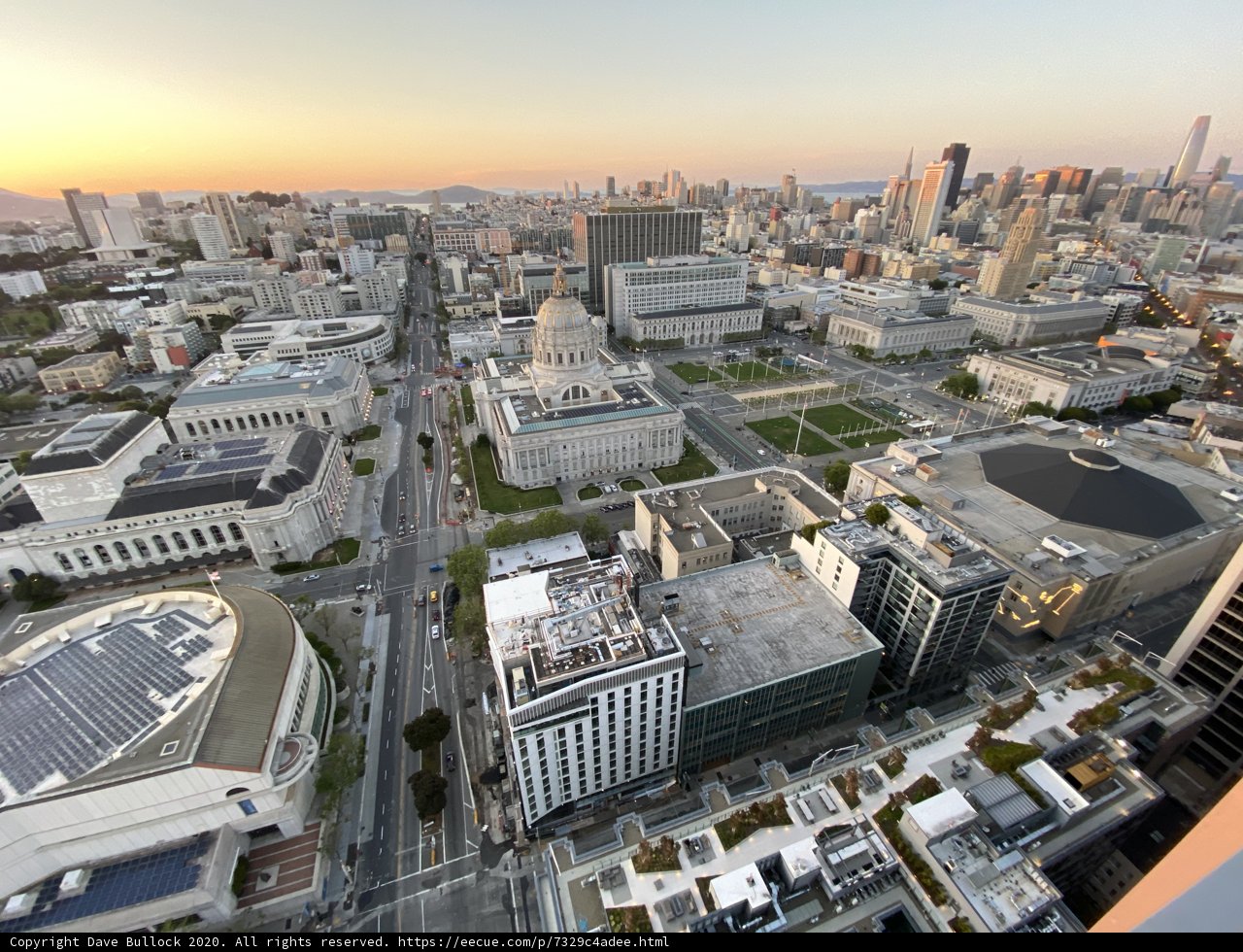 Overlooking the San Francisco Metropolis