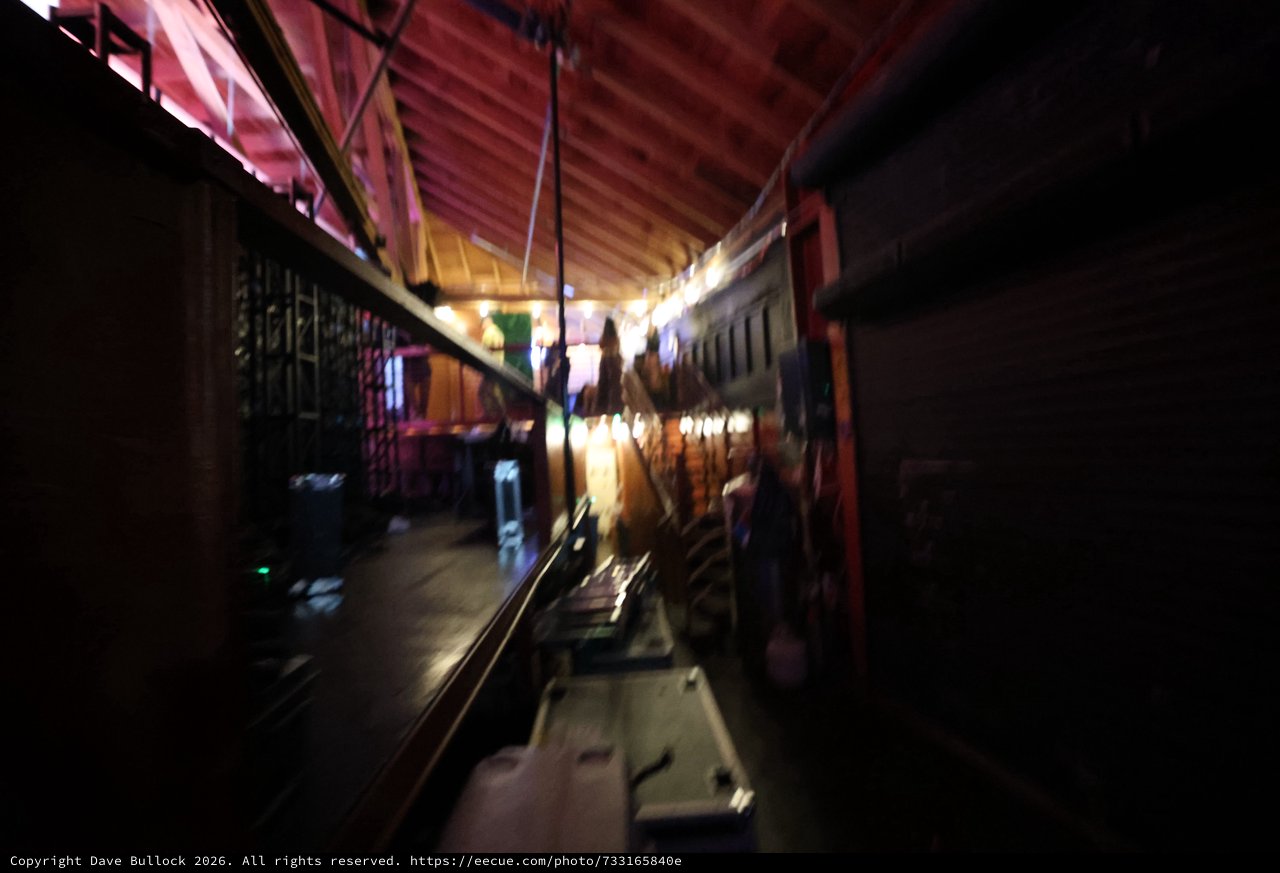 Backstage Corridor at Wobbleland Music Festival 2026
