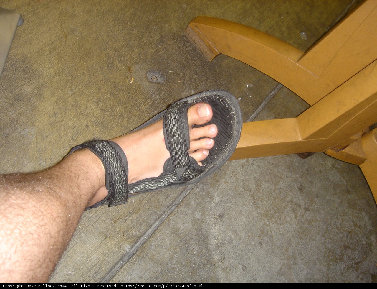 Comfort in Sandals