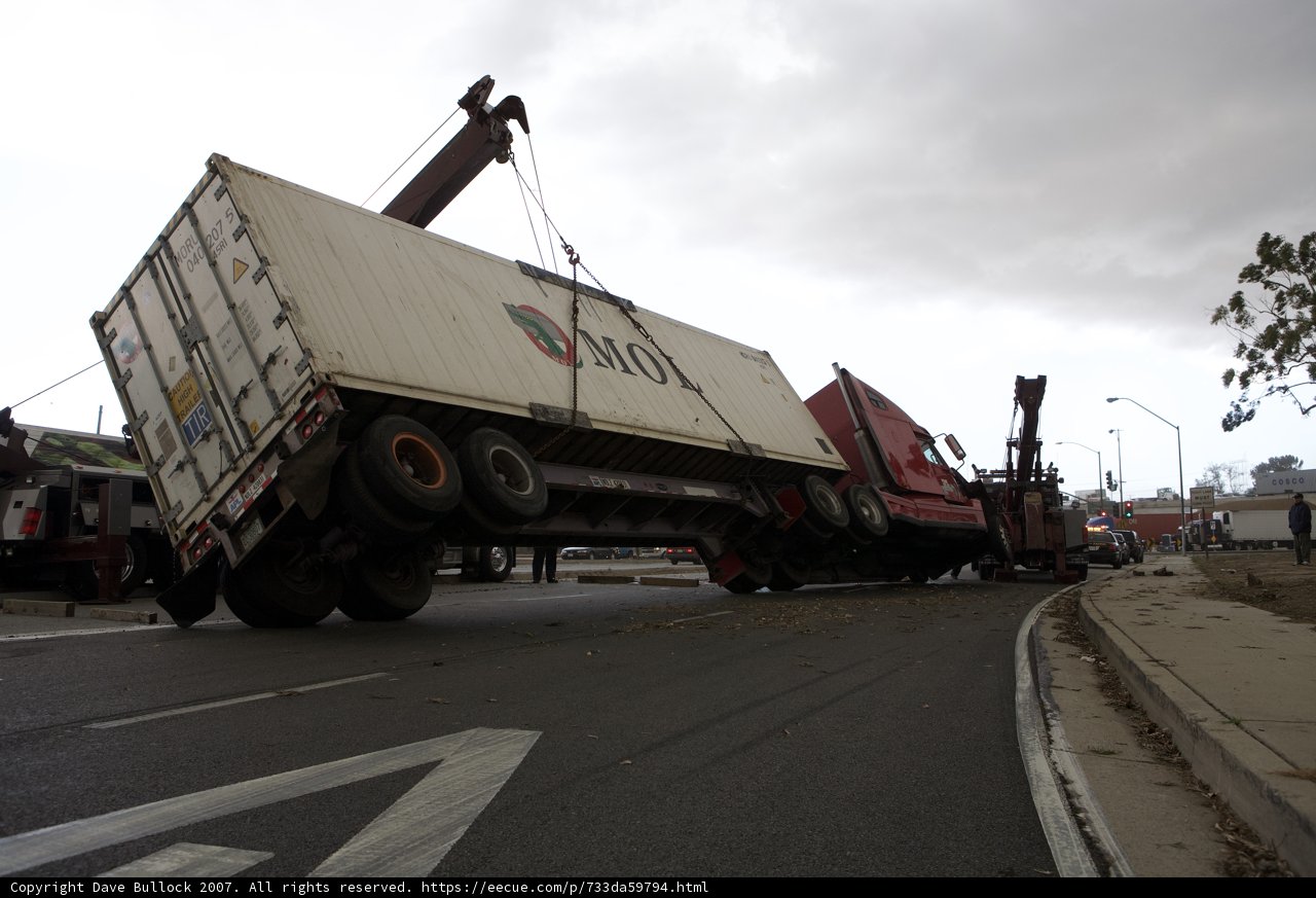 Overturning on the Road