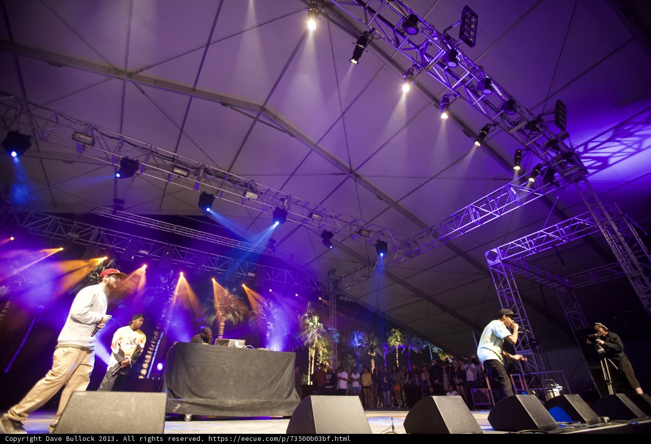High-energy performance at Coachella