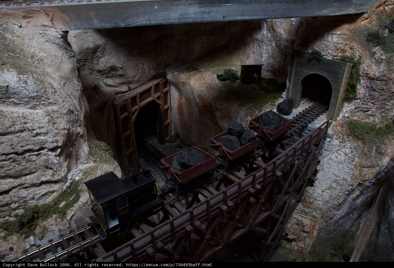 Chugging through the Slate Tunnel