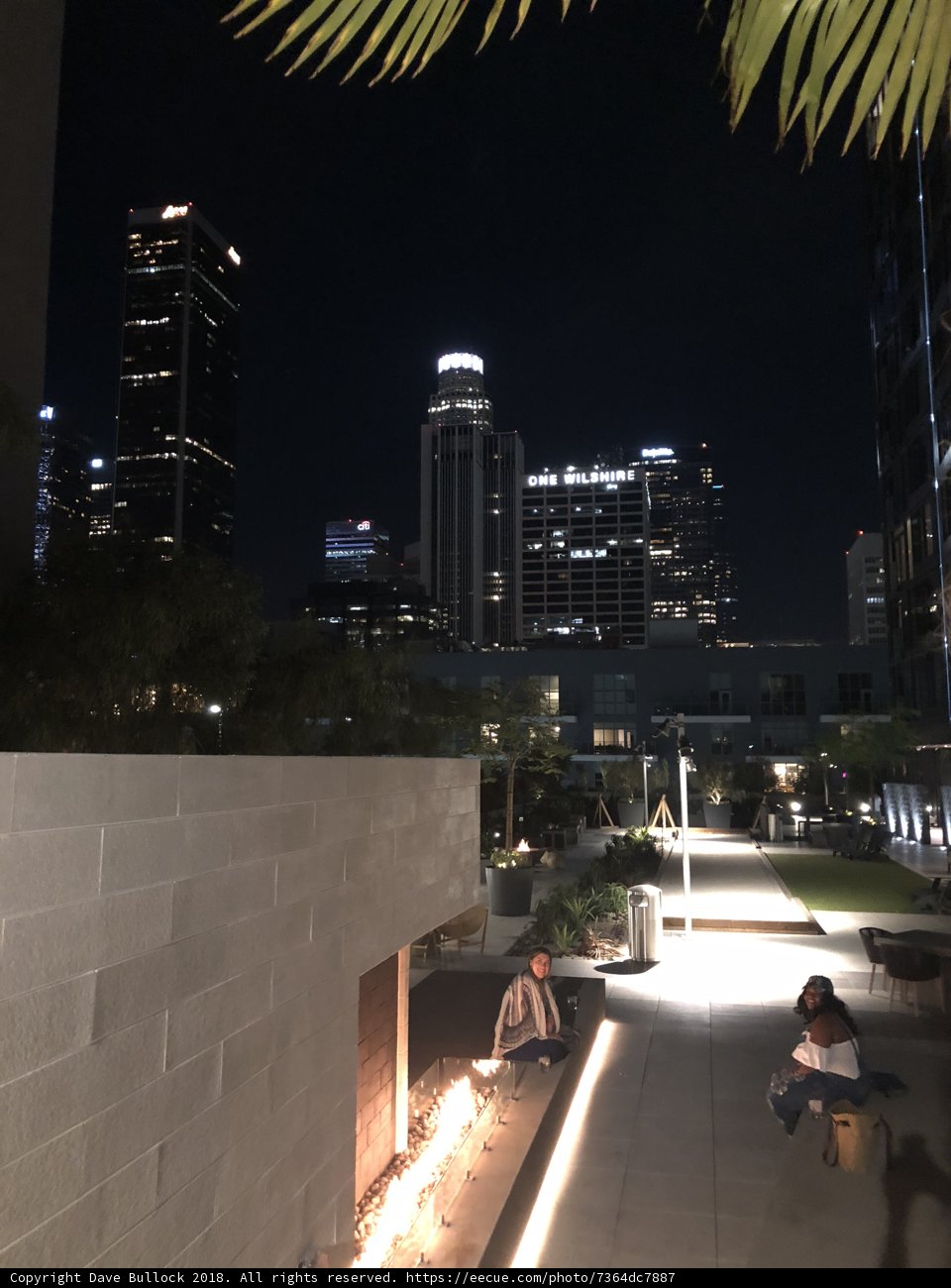City Folks Around the Fire Pit