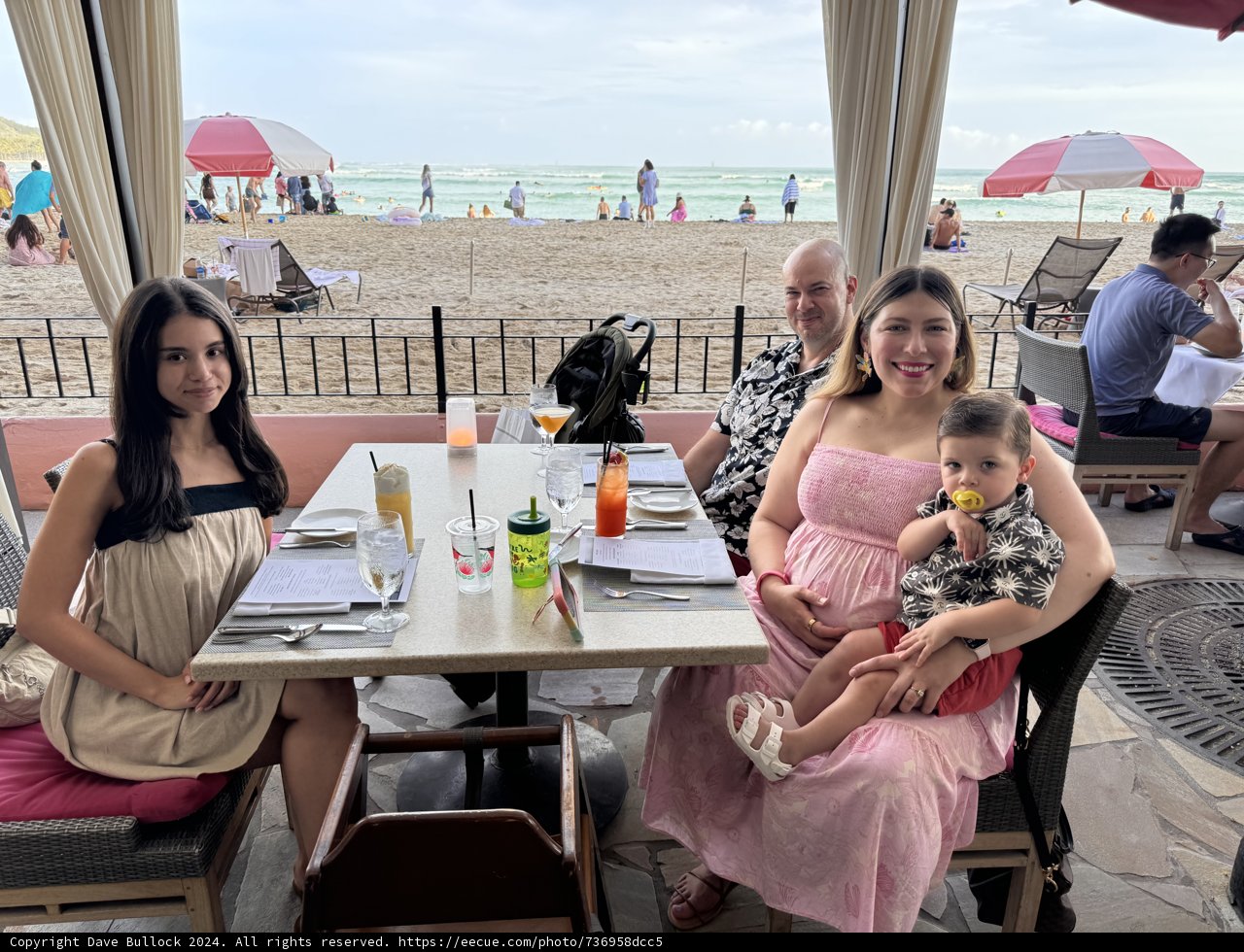 Family Time by the Sea