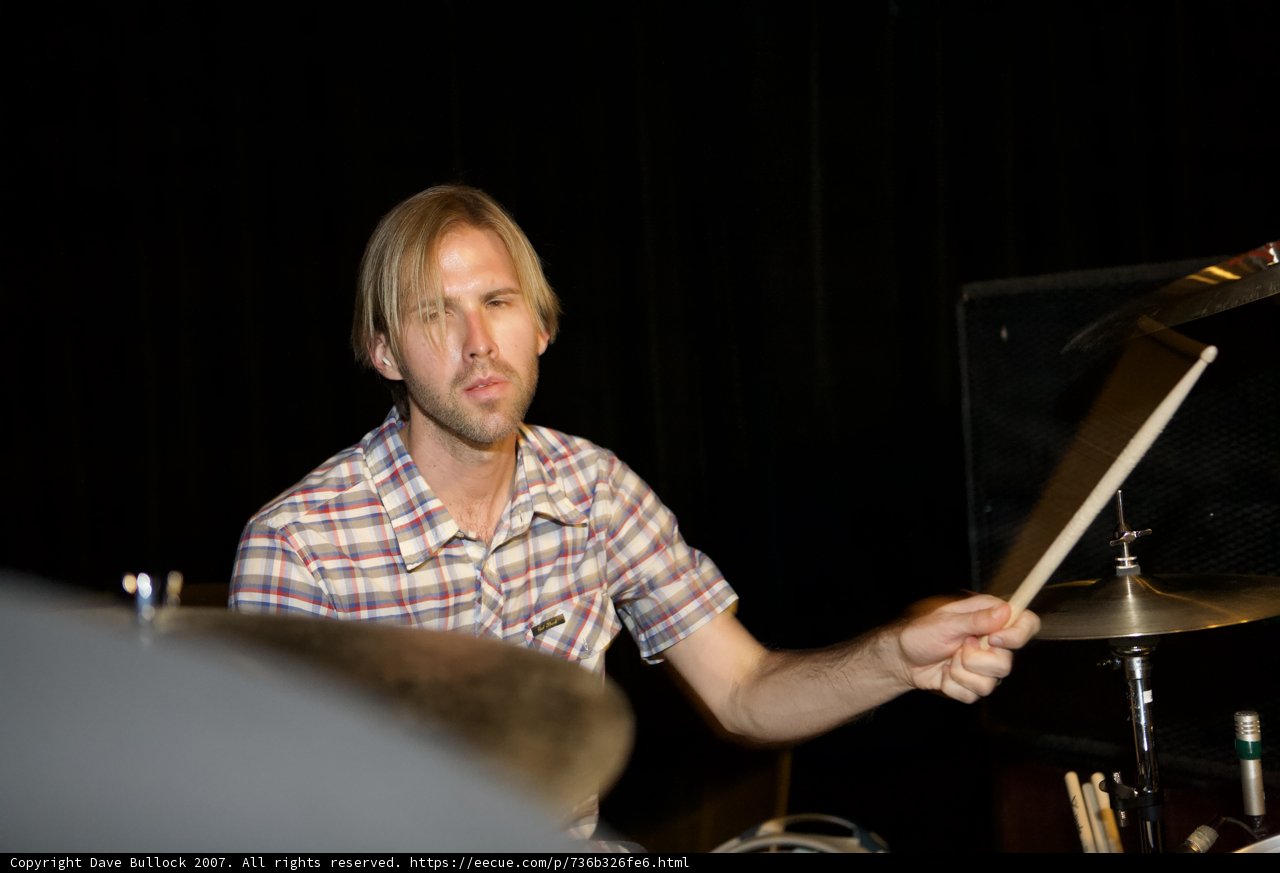 Brooks Wackerman Rocking Out on the Drums
