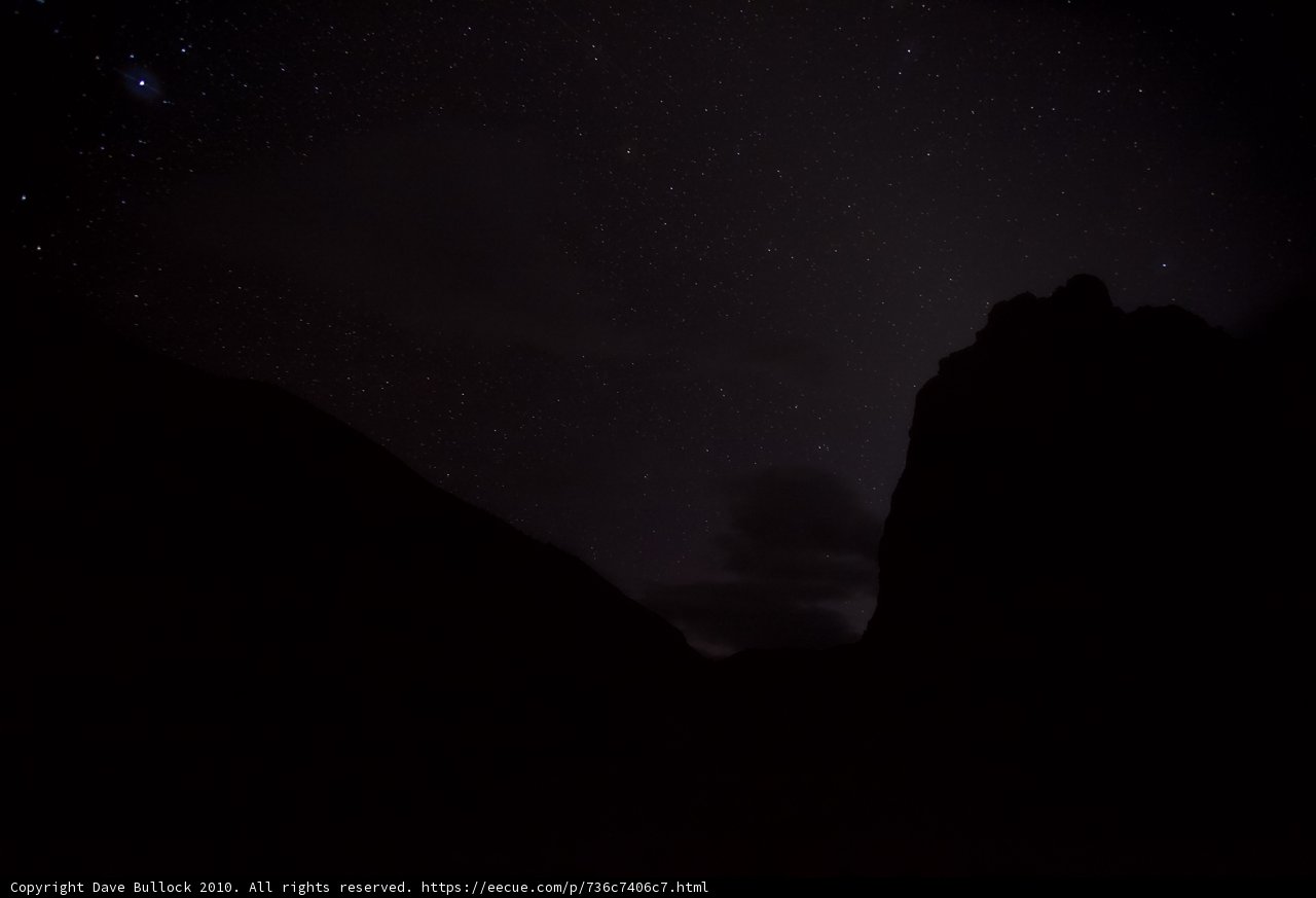 Starry Night Sky