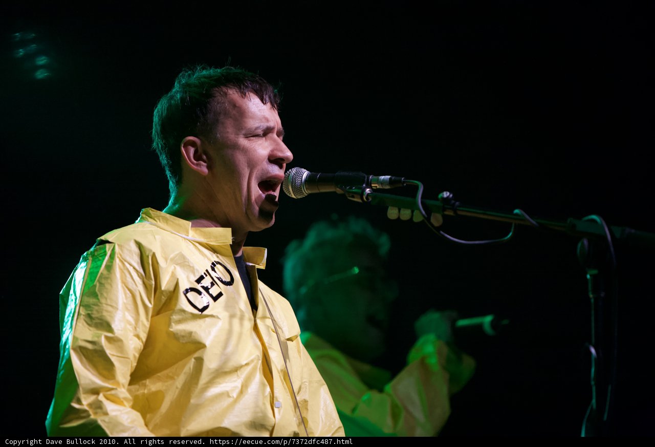 Bob Mothersbaugh Rocks Coachella Stage