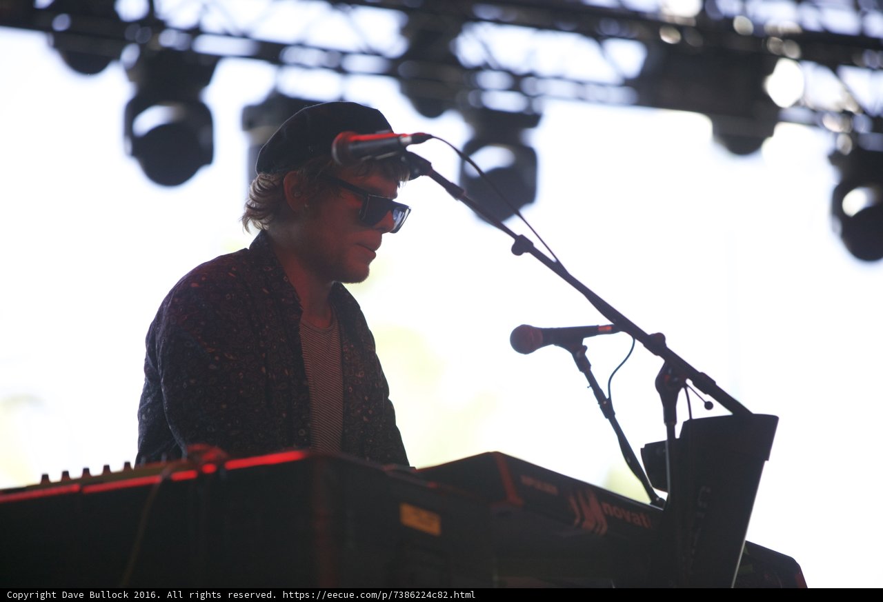 Keyboardist in Shades