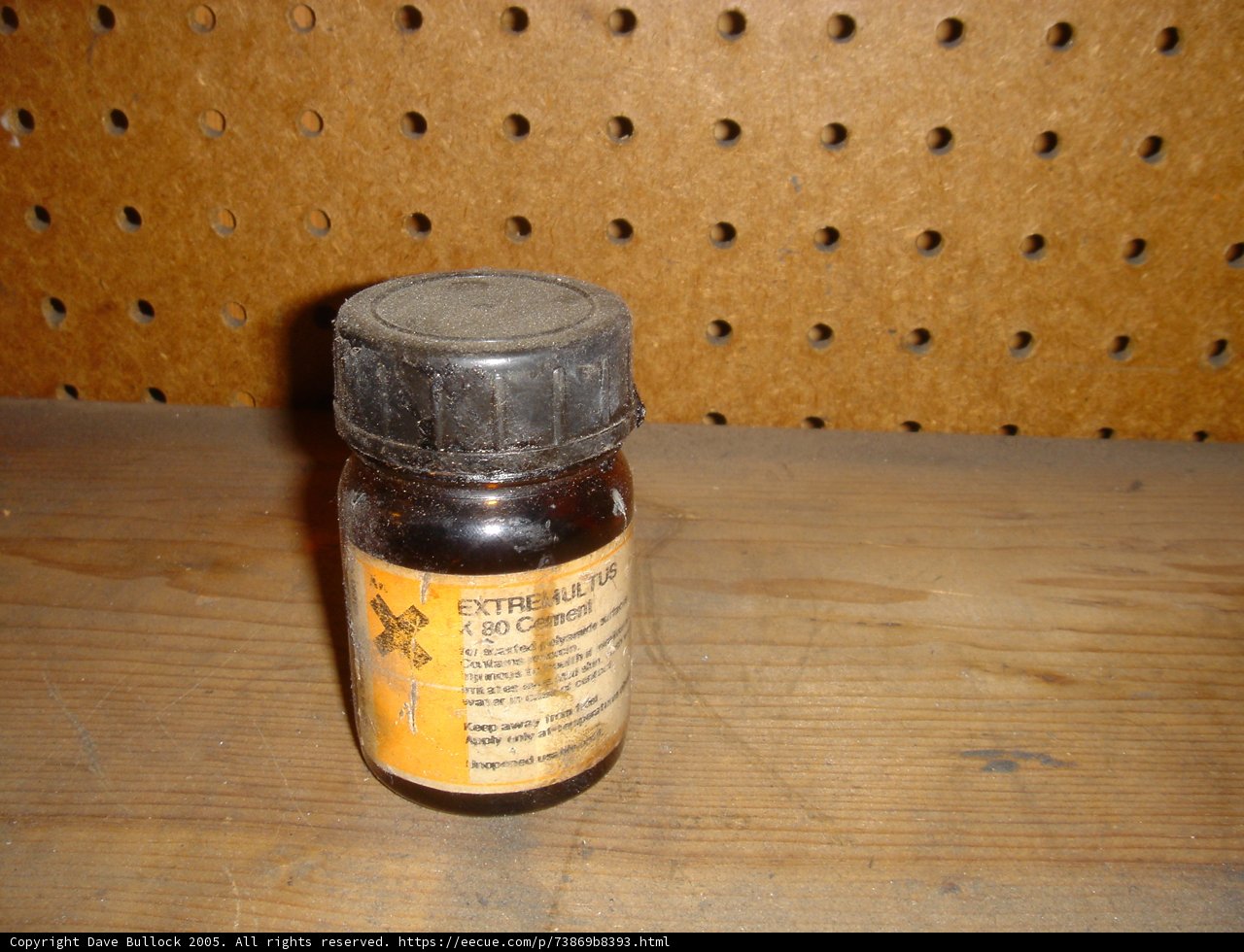 Wooden Table Bottle