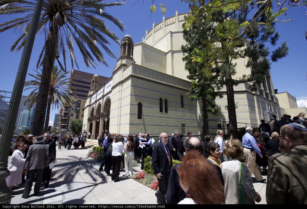 Gathering Outside of the Building