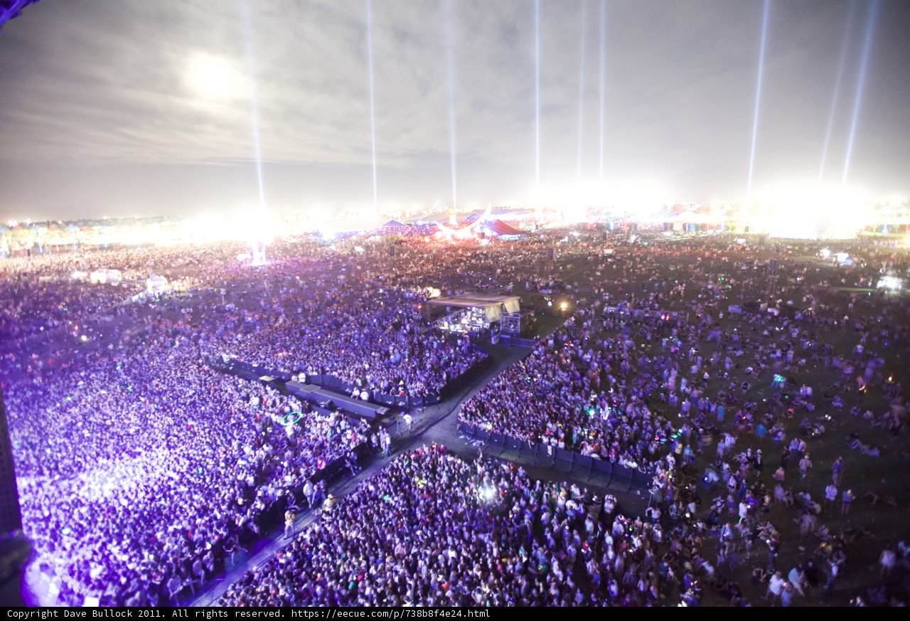 Bright Lights and Big Crowds at Coachella