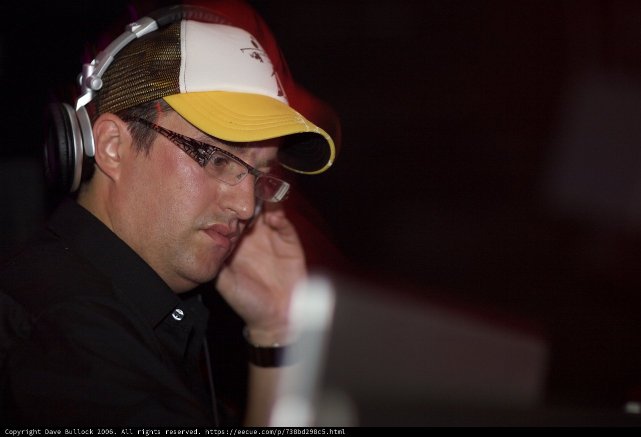 Grooving with Headphones and a Cap