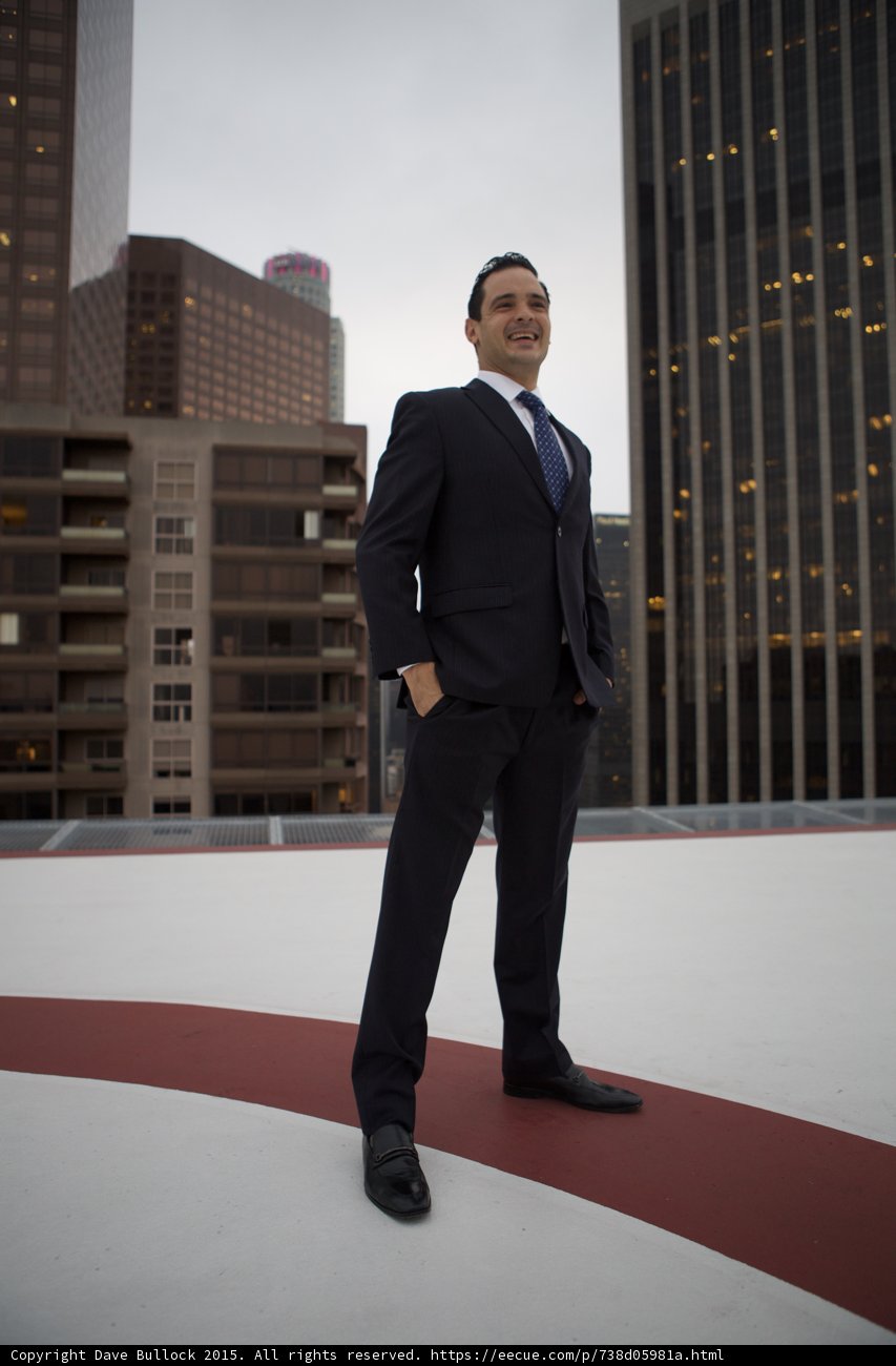 Suit up, rooftop