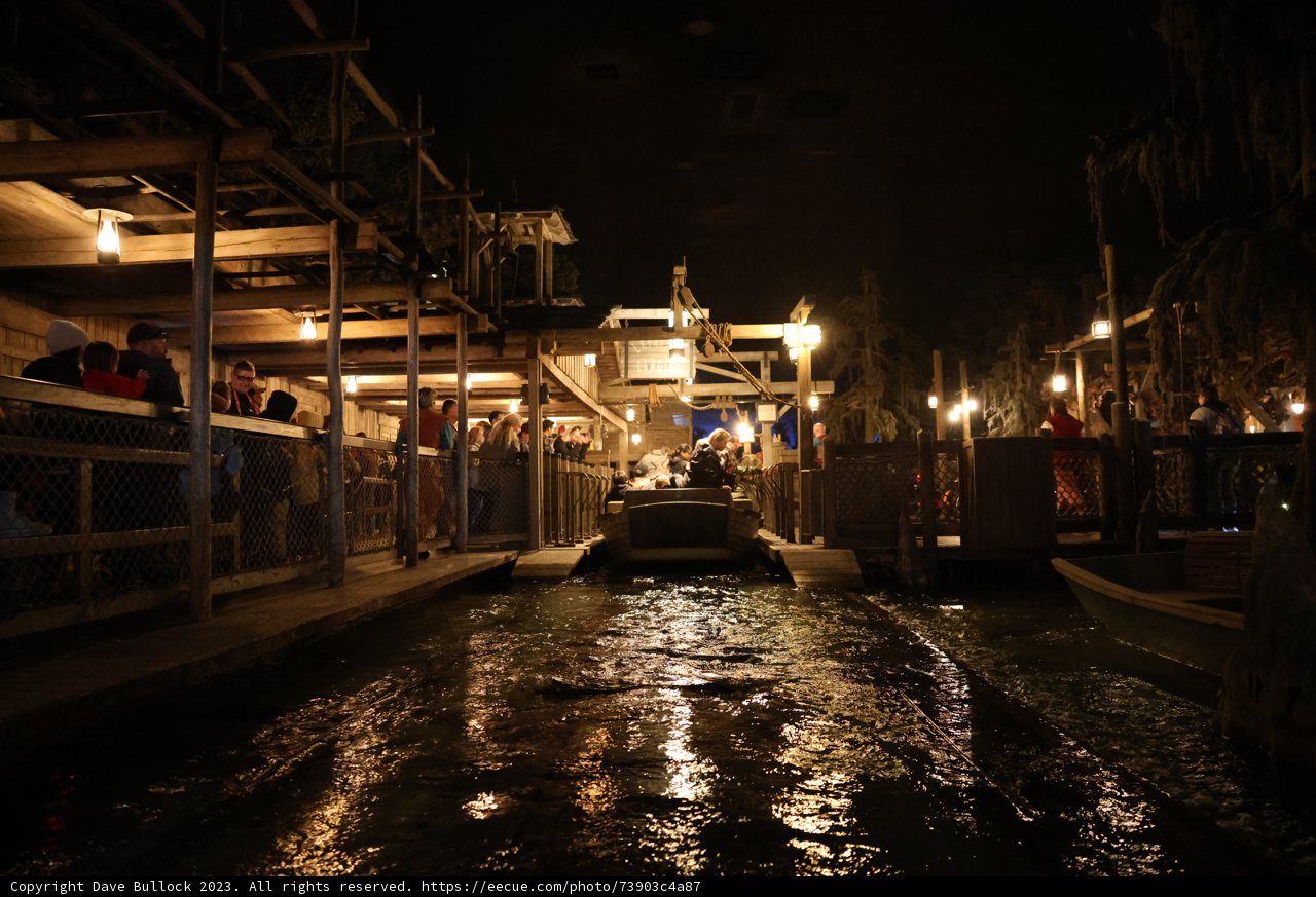 Nighttime Docking