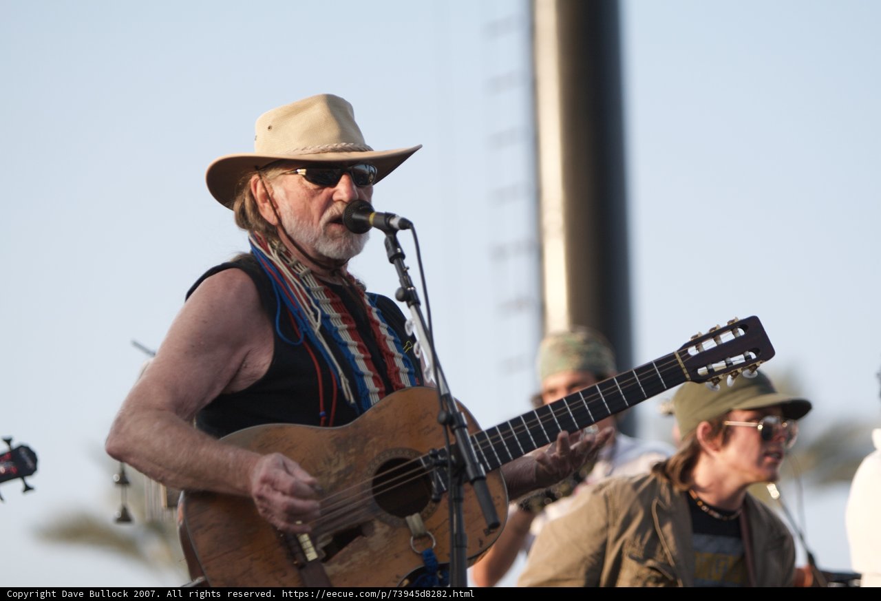 Willie Nelson Shines on Stage