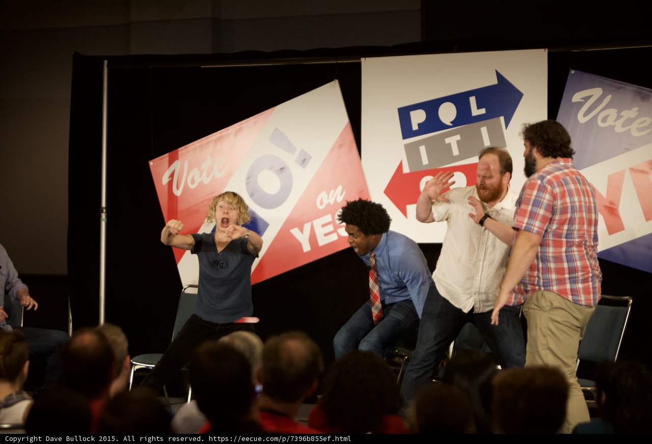 Leaders Addressing the Crowd