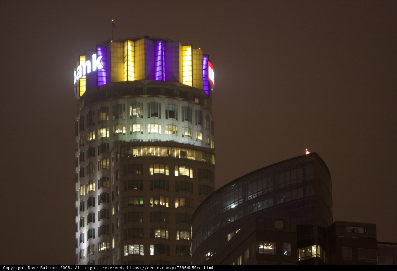 Colorful Tower in the Metropolis