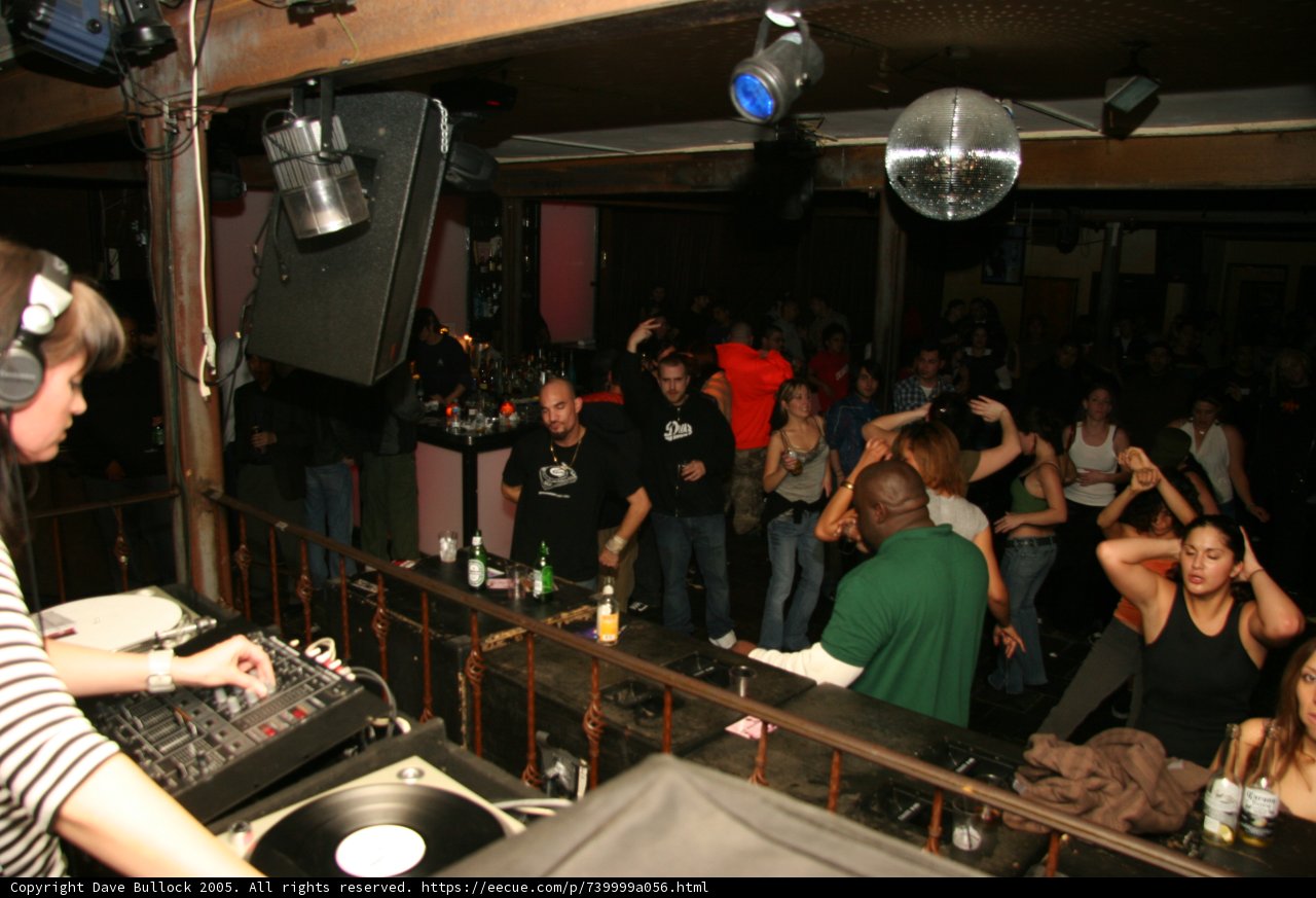 DJ spinning the night away