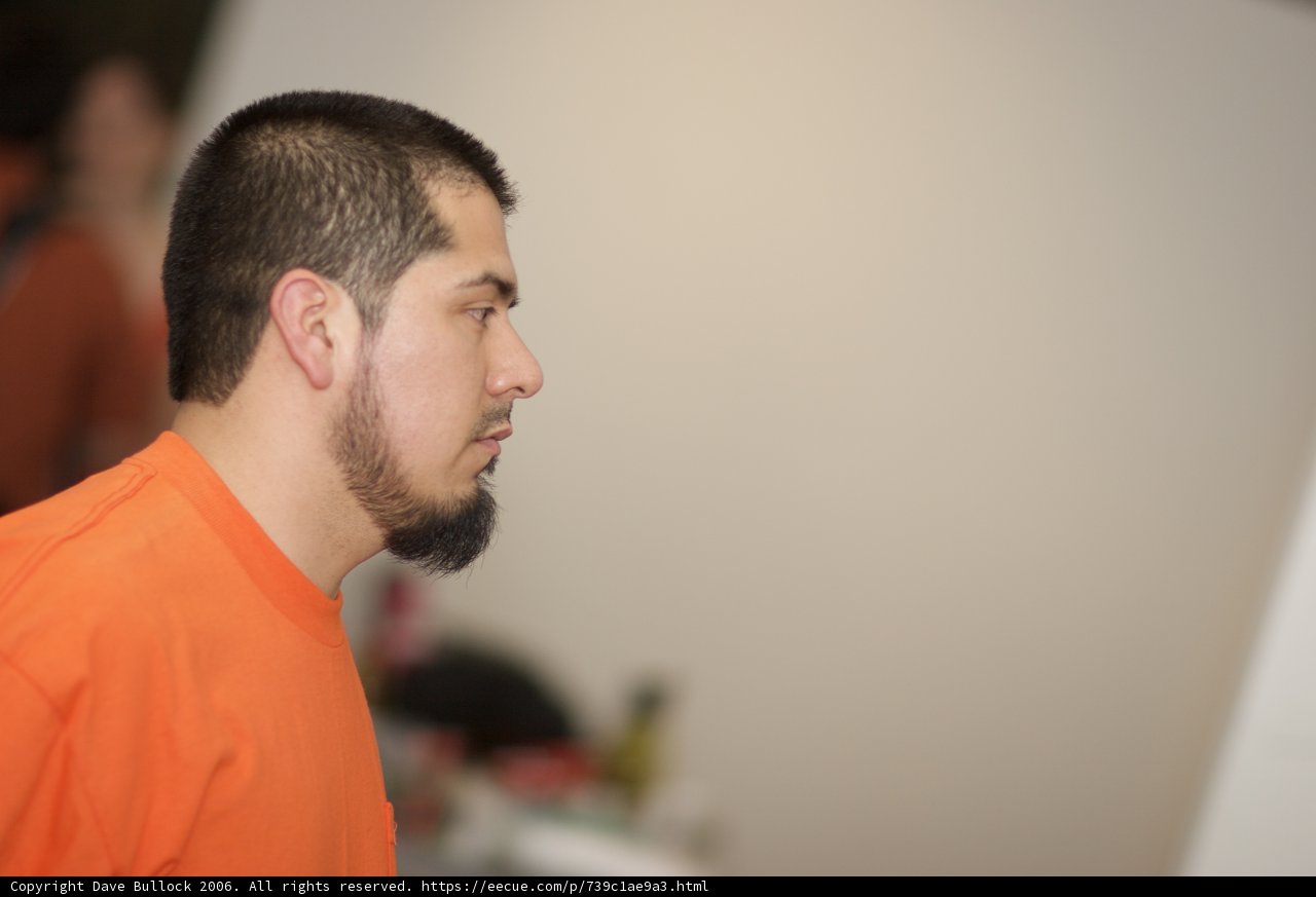 Orange Shirt Portrait