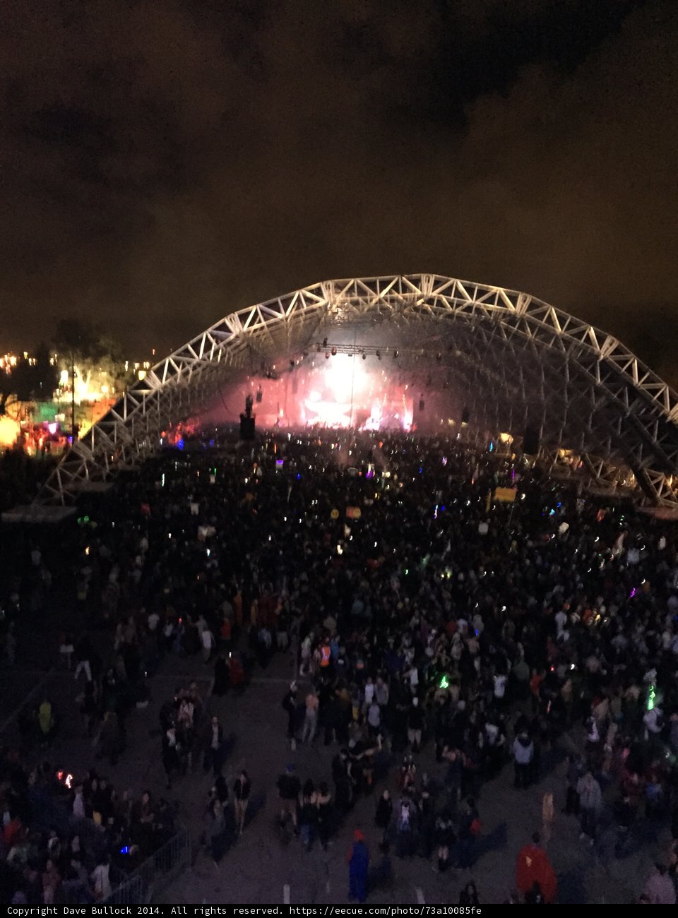 Night Lights and a Thrilling Crowd