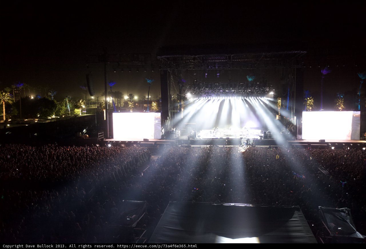 Lights on Stage, Crowd in Frenzy