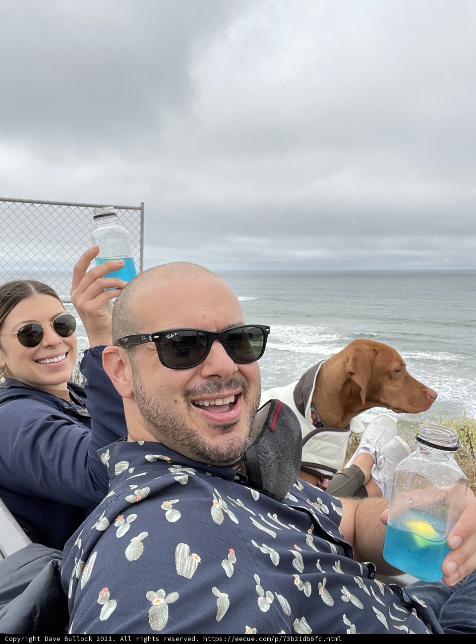 Beach Day with Dave, Lori, and Their Pup