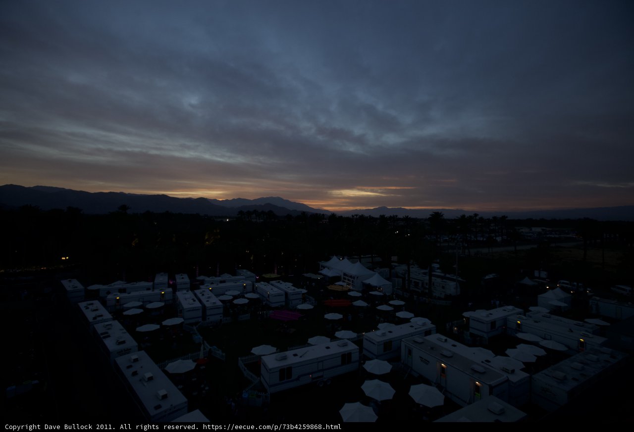 Sunset Serenity at Coachella Campgrounds