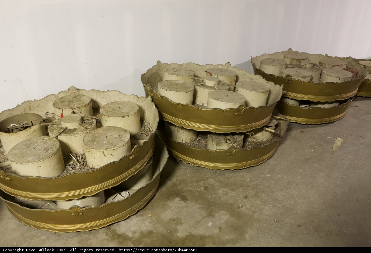 Industrial Drums of Cement