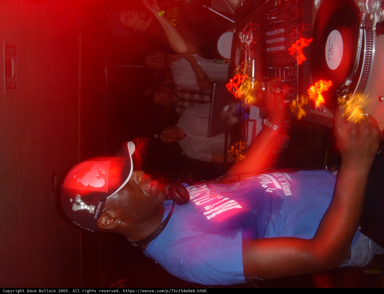 Urban Deejay at Night Club
