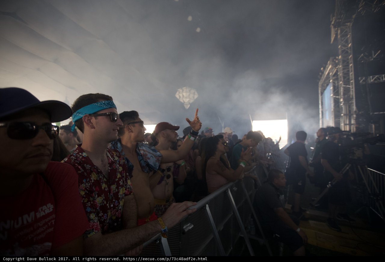 Smoke and Sunglasses at Coachella
