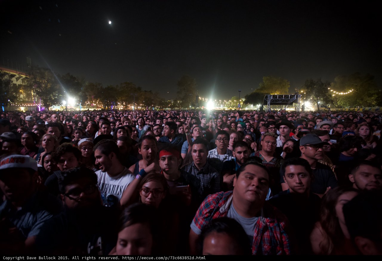 Crowd Watching Intently