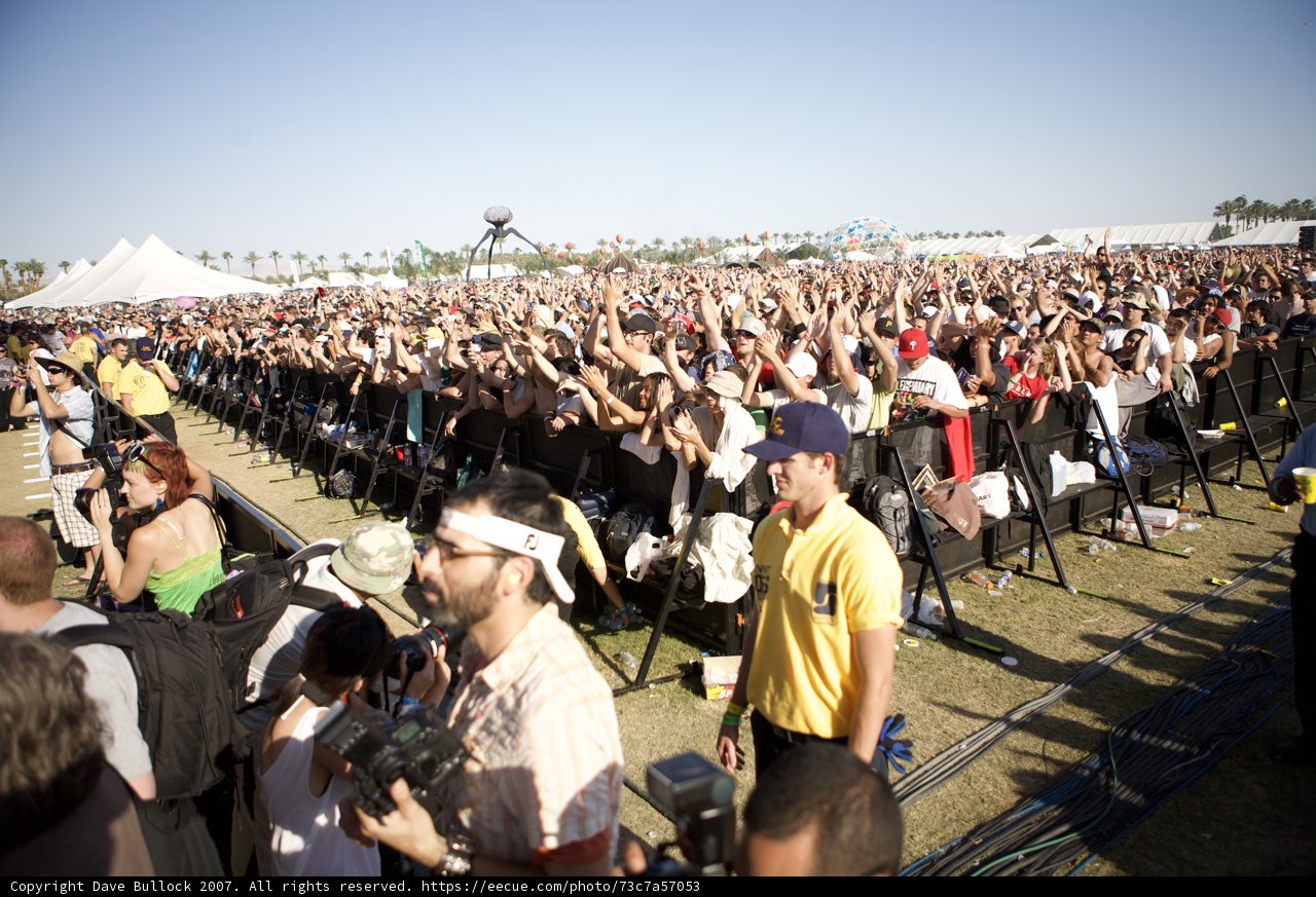 A Sea of Music Lovers at Coachella