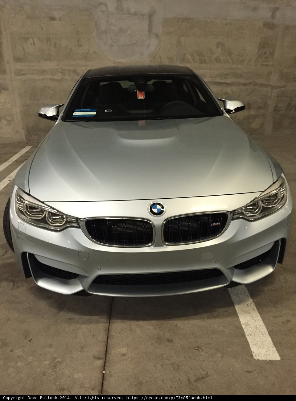 Sleek Silver BMW M4 in Los Angeles