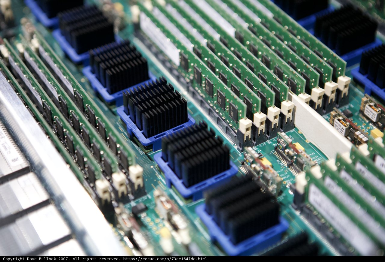 The Intricate Details of a Computer Motherboard
