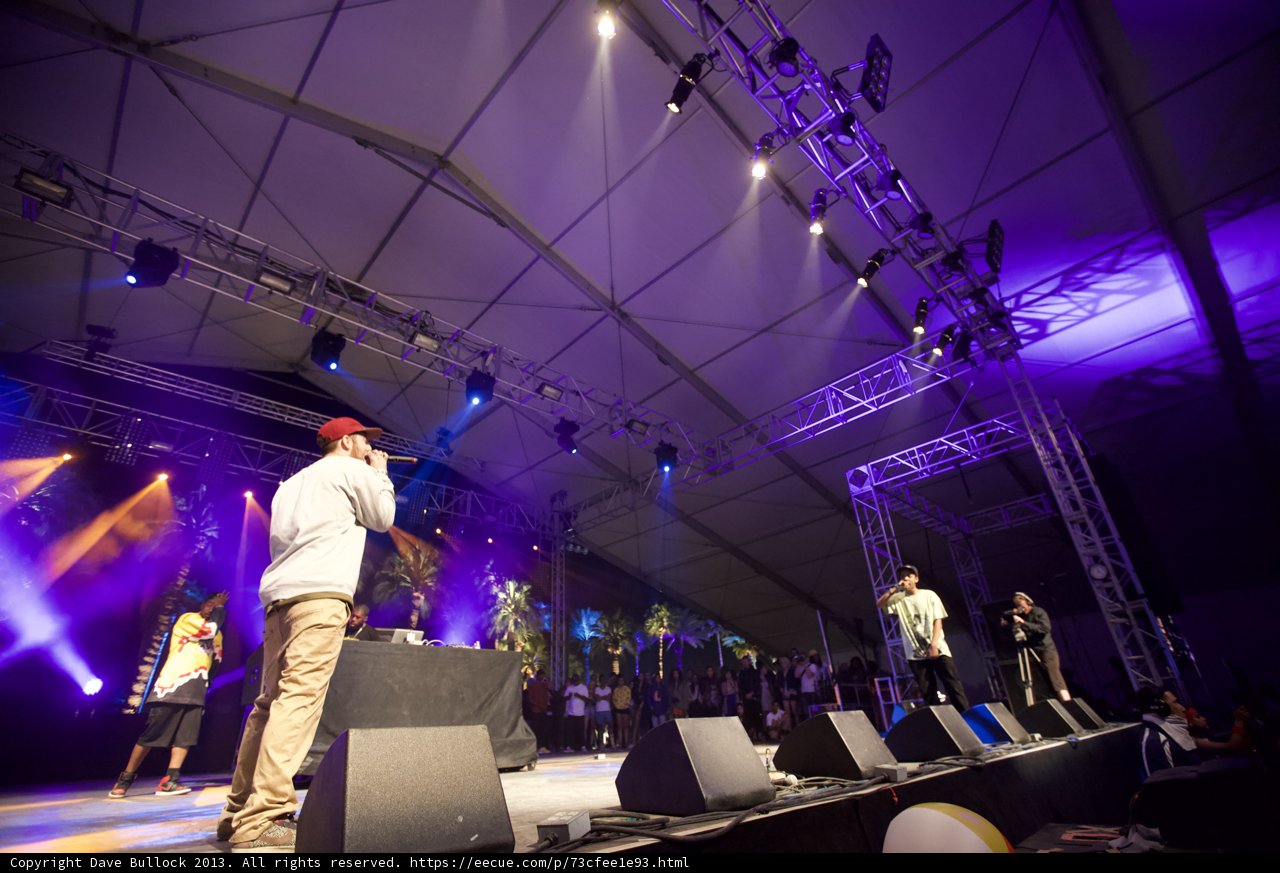 Flying Lotus rocks the stage at Coachella