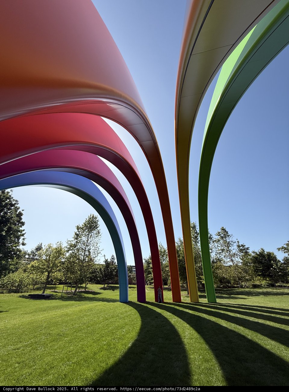Vibrant Arches of Apple Park