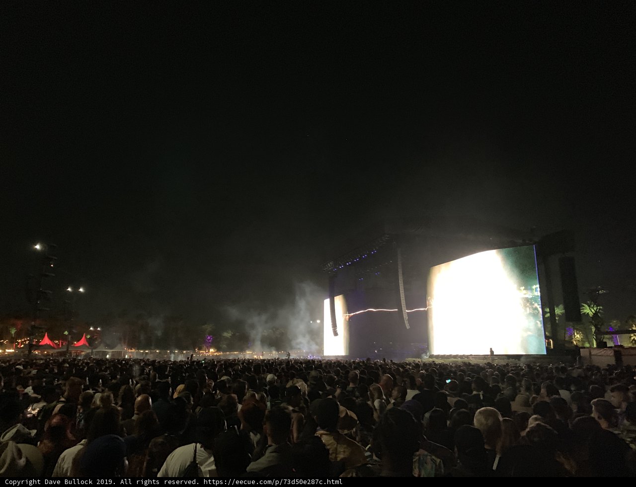 Night Sky Rock Concert at Empire Polo Club