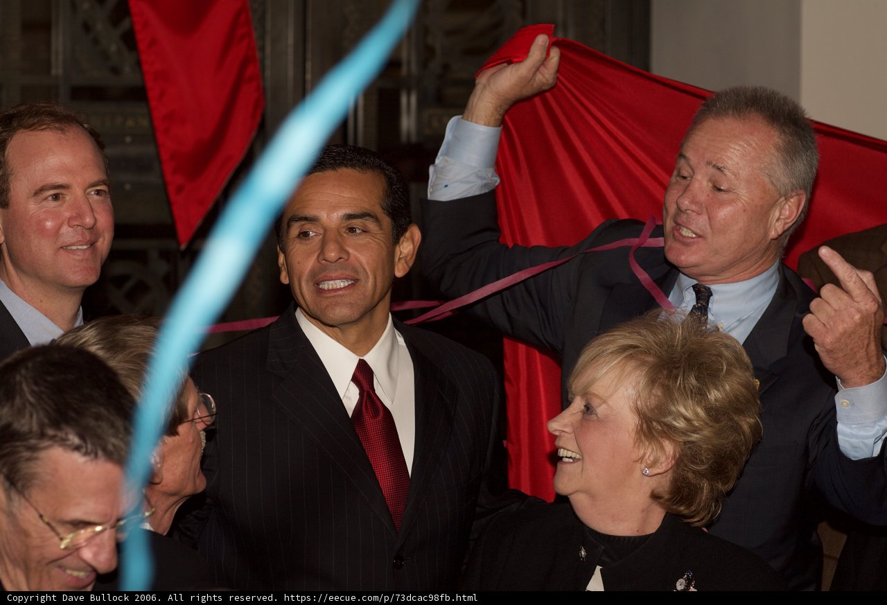Ribbon Cutting Ceremony with Antonio Villaraigosa and Adam Schiff