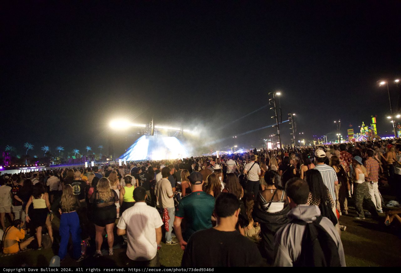 Electric Nights: Coachella 2024 Under the Stars