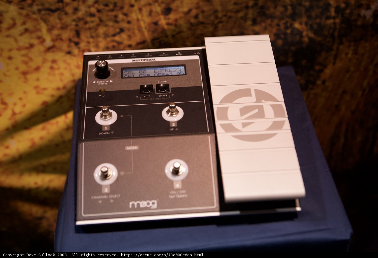 Digital Display on Guitar Pedal