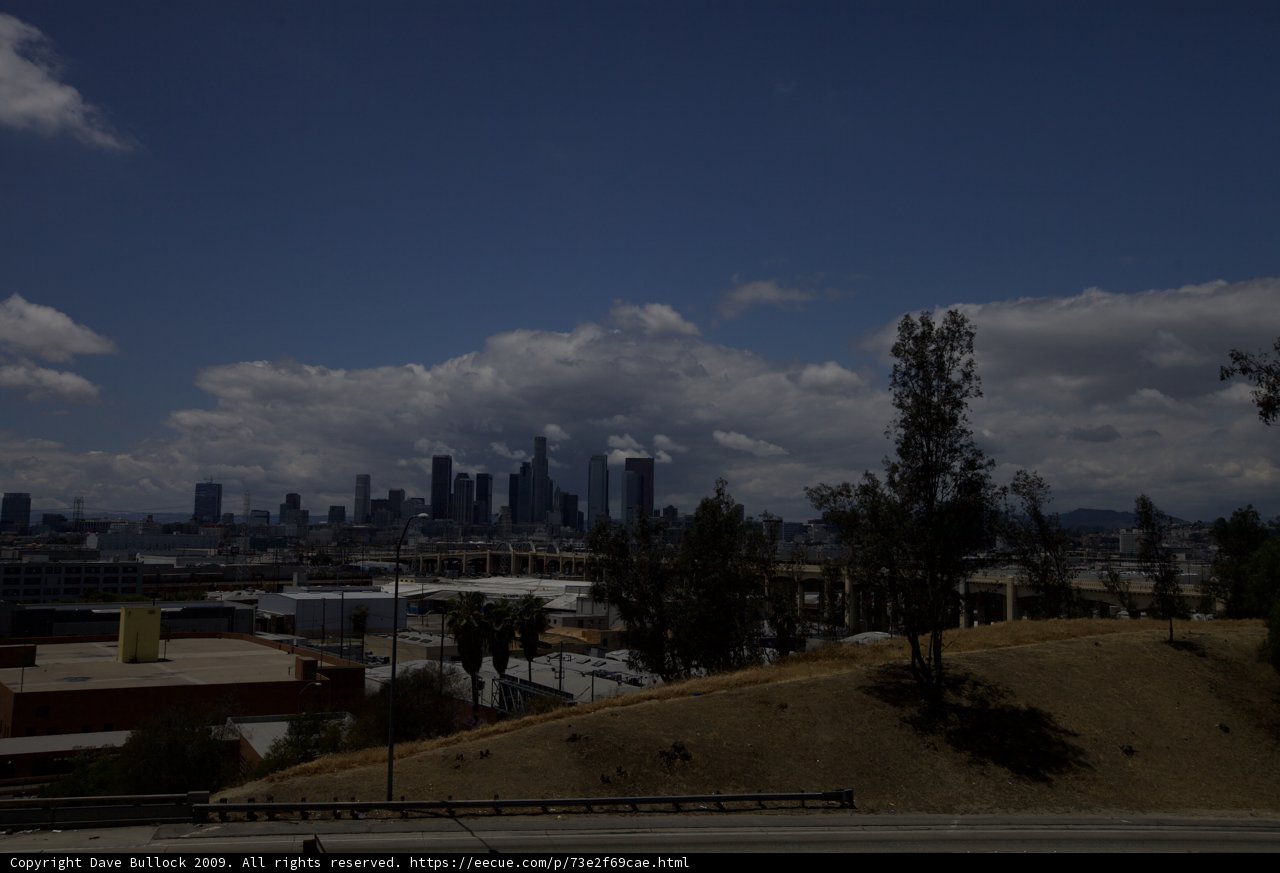 Sky-high Perspective of Los Angeles