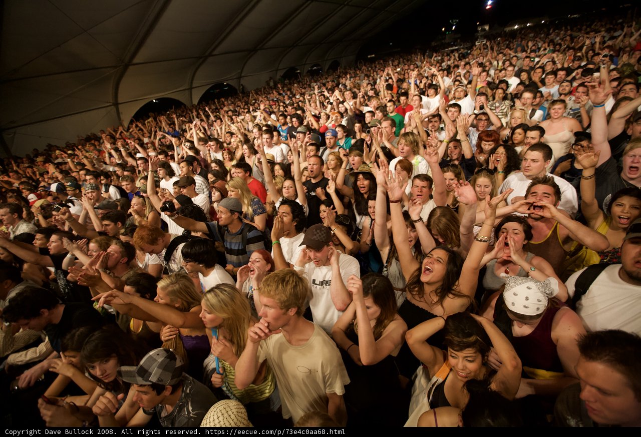 Crowd Goes Wild at Coachella Concert
