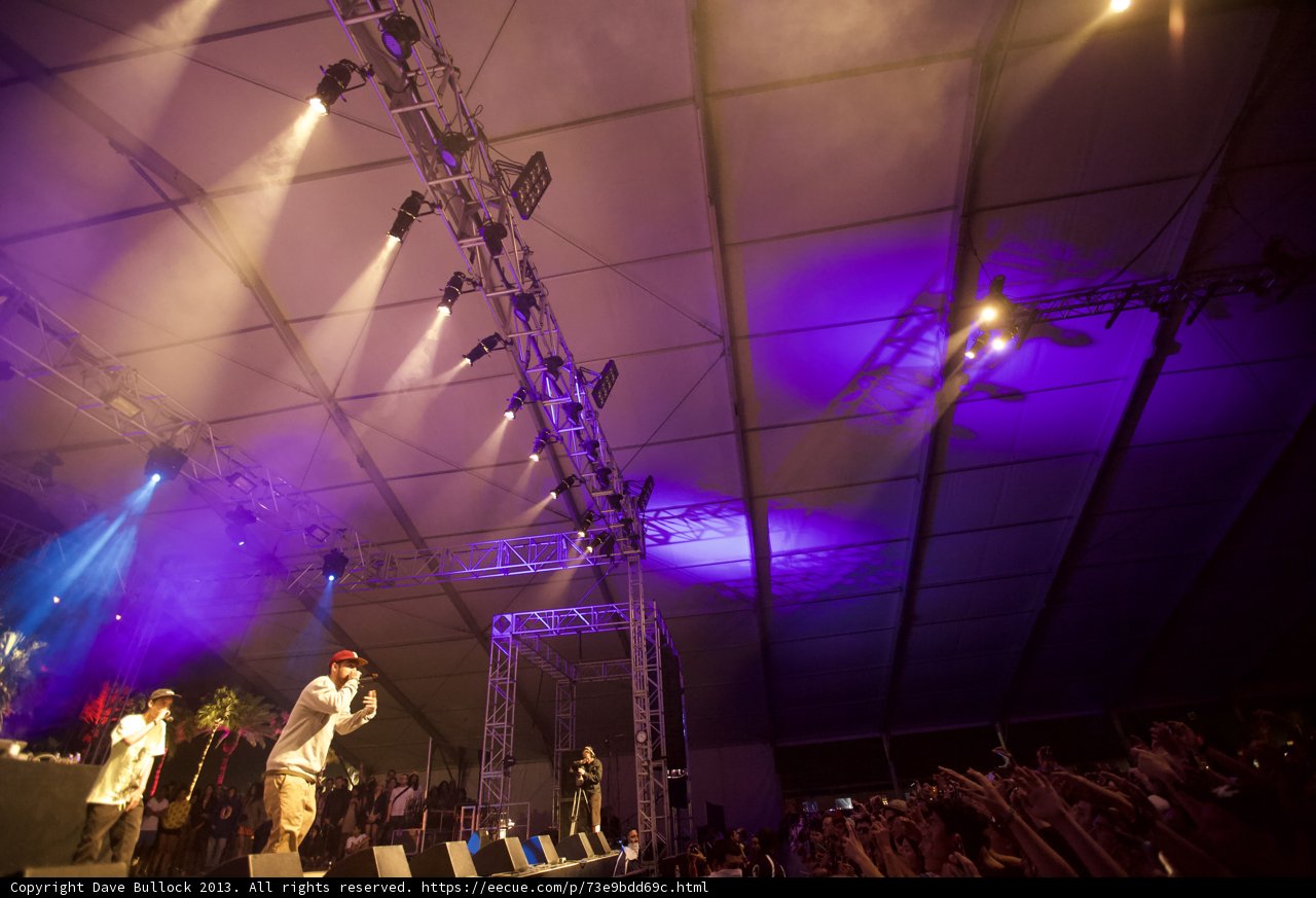 Purple Spotlight Performance