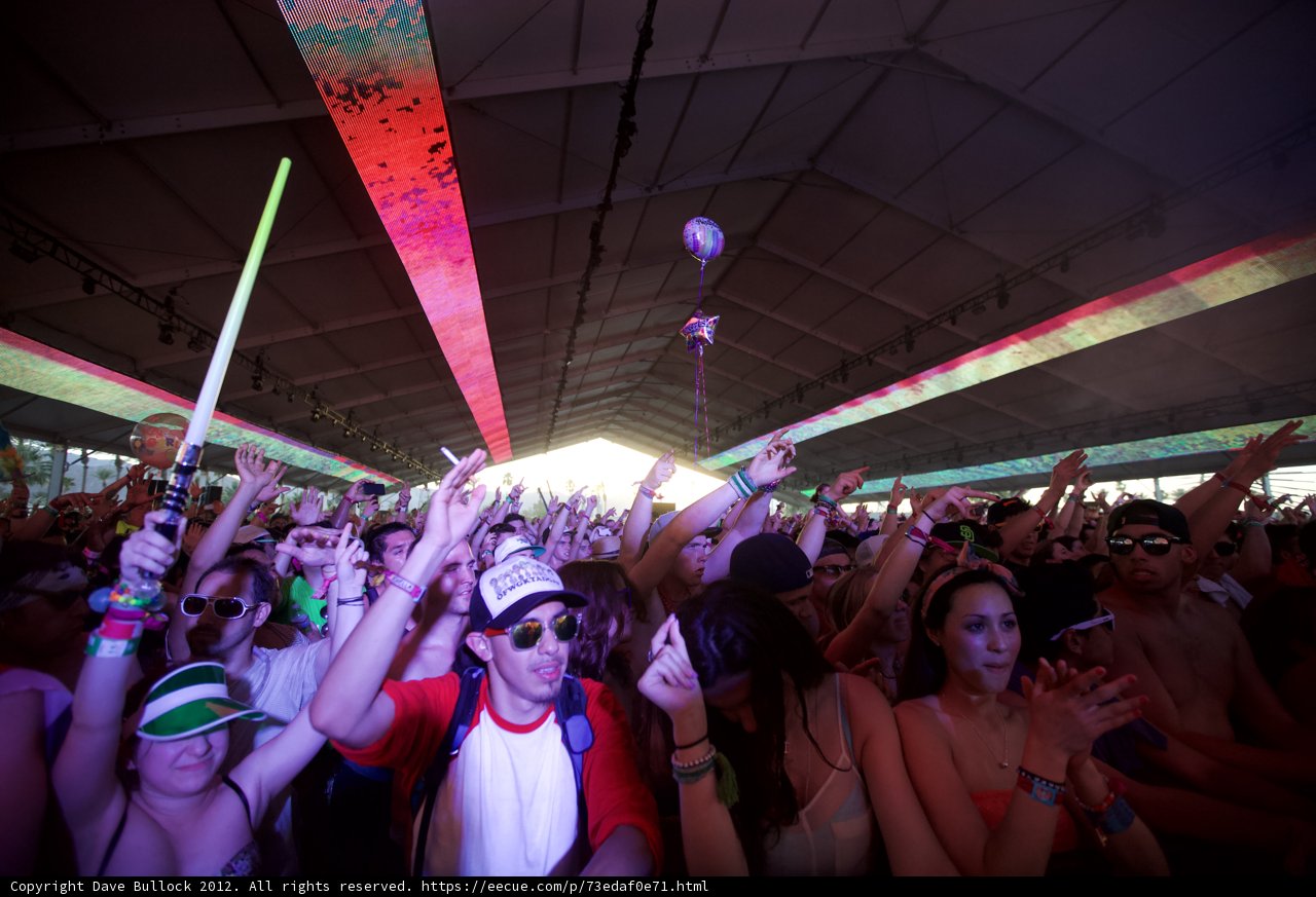 A Sea of Hands at Coachella