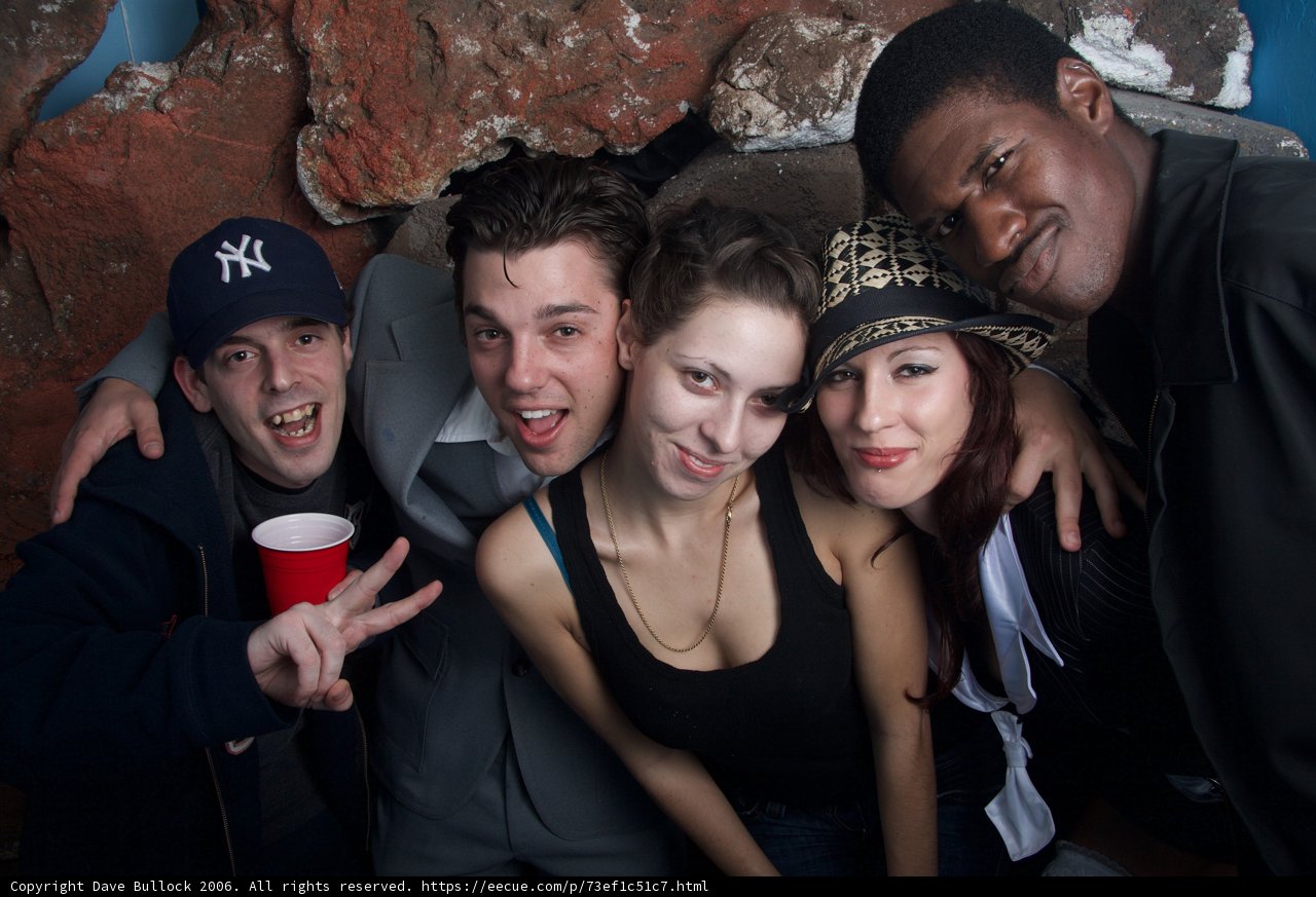 Halloween Club Party Pose