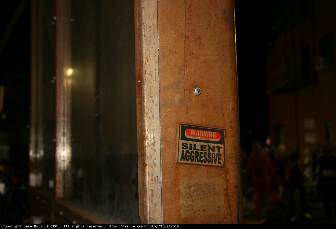 Silent Alarm Activation on a Wooden Door